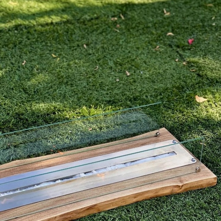 Ultra Mega Boy Doğal Ceviz Masaüstü Bioethanol Şömine Dekoratif Şömine 105cm Ultra Mega Boy Doğal Ceviz Masaüstü Bioethanol Şömine Dekoratif Şömine 105cm