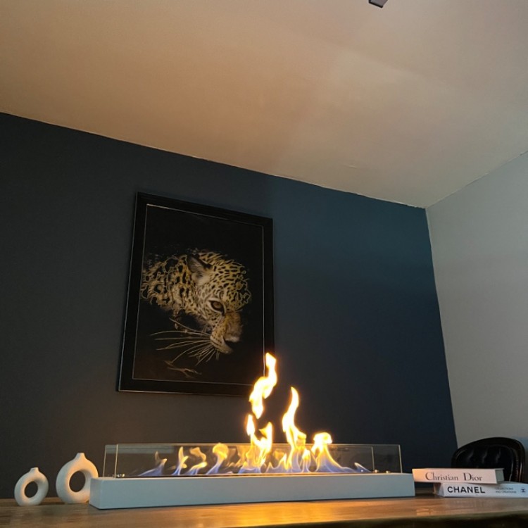 Beyaz Mega Boy Masa Üstü Bigflame Lüx Masa Üstü, Köşe Bioethanol Büyük Şömine Metal Dekoratif Şömine Beyaz Mega Boy Masa Üstü Bigflame Lüx Masa Üstü, Köşe Bioethanol Büyük Şömine Metal Dekoratif Şömine