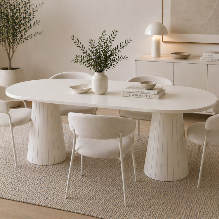 Tamamı Doğal Gürgen Masif Ahşap Yemek Masası 160x90 cm – Oval Modern Tasarım Tamamı Doğal Gürgen Masif Ahşap Yemek Masası 160x90 cm – Oval Modern Tasarım