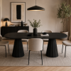 Tamamı Doğal Gürgen Masif Ahşap Yemek Masası 160x90 cm – Oval Modern Tasarım Tamamı Doğal Gürgen Masif Ahşap Yemek Masası 160x90 cm – Oval Modern Tasarım