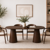 Tamamı Doğal Gürgen Masif Ahşap Yemek Masası 160x90 cm – Oval Modern Tasarım Tamamı Doğal Gürgen Masif Ahşap Yemek Masası 160x90 cm – Oval Modern Tasarım