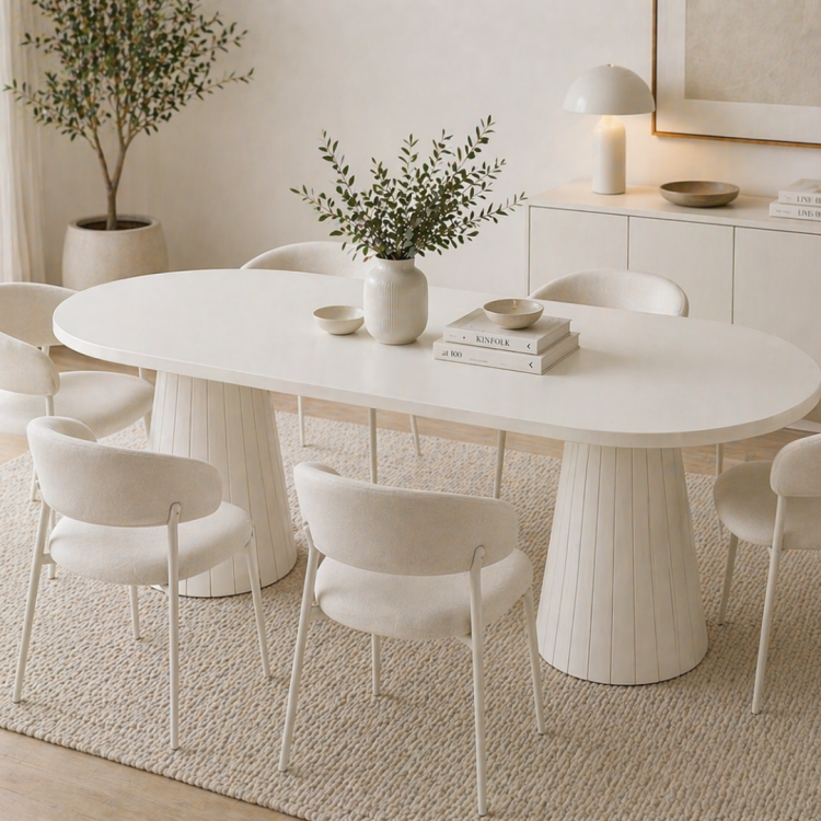 Tamamı Doğal Gürgen Masif Ahşap Yemek Masası 160x90 cm – Oval Modern Tasarım Tamamı Doğal Gürgen Masif Ahşap Yemek Masası 160x90 cm – Oval Modern Tasarım