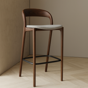 Masif  Lüx Bar Taburesi – Modern & Ergonomik Tasarım  Minimalist ve Zarif