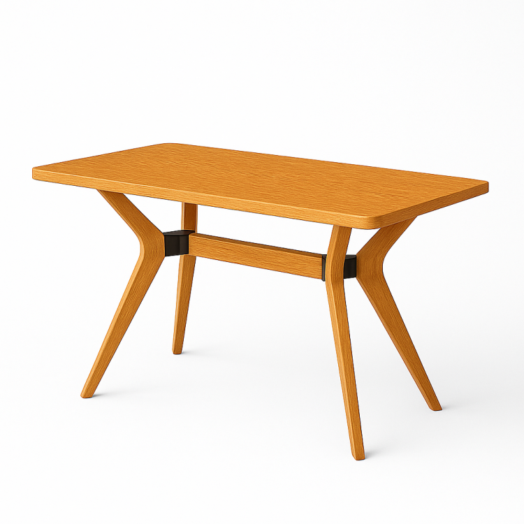 %100 Gürgen Masif Ahşap Minimal Yemek Masası – 160 cm Modern Tasarım %100 Gürgen Masif Ahşap Minimal Yemek Masası – 160 cm Modern Tasarım