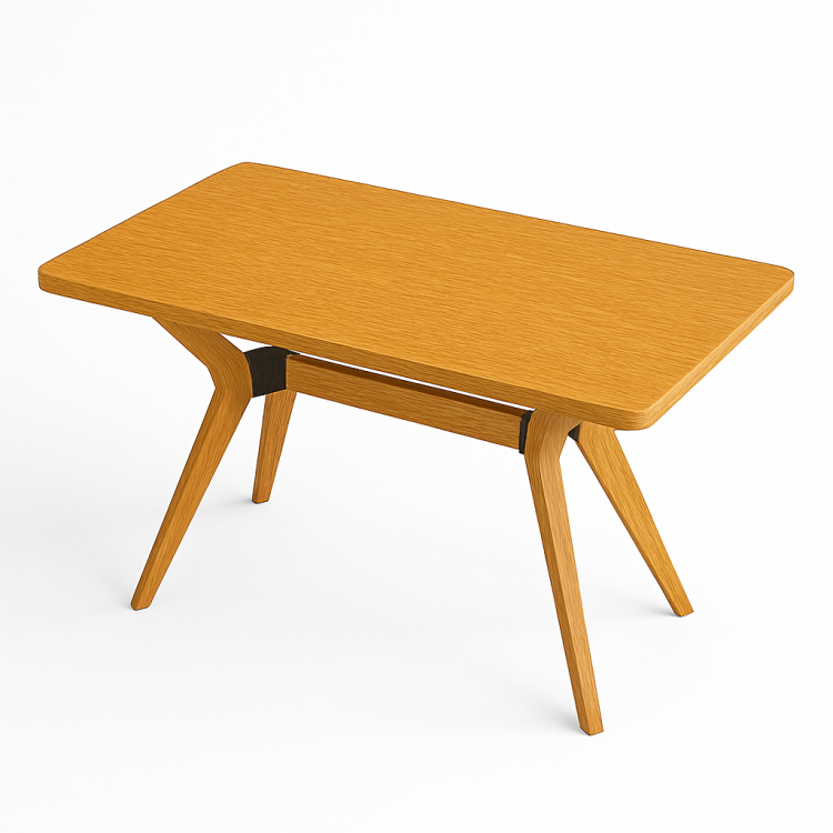 %100 Gürgen Masif Ahşap Minimal Yemek Masası – 160 cm Modern Tasarım %100 Gürgen Masif Ahşap Minimal Yemek Masası – 160 cm Modern Tasarım