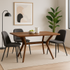 %100 Gürgen Masif Ahşap Minimal Yemek Masası – 160 cm Modern Tasarım %100 Gürgen Masif Ahşap Minimal Yemek Masası – 160 cm Modern Tasarım